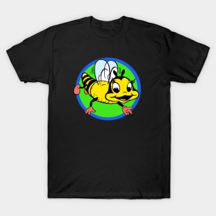 Retro Bee Cartoon Comic T-Shirt